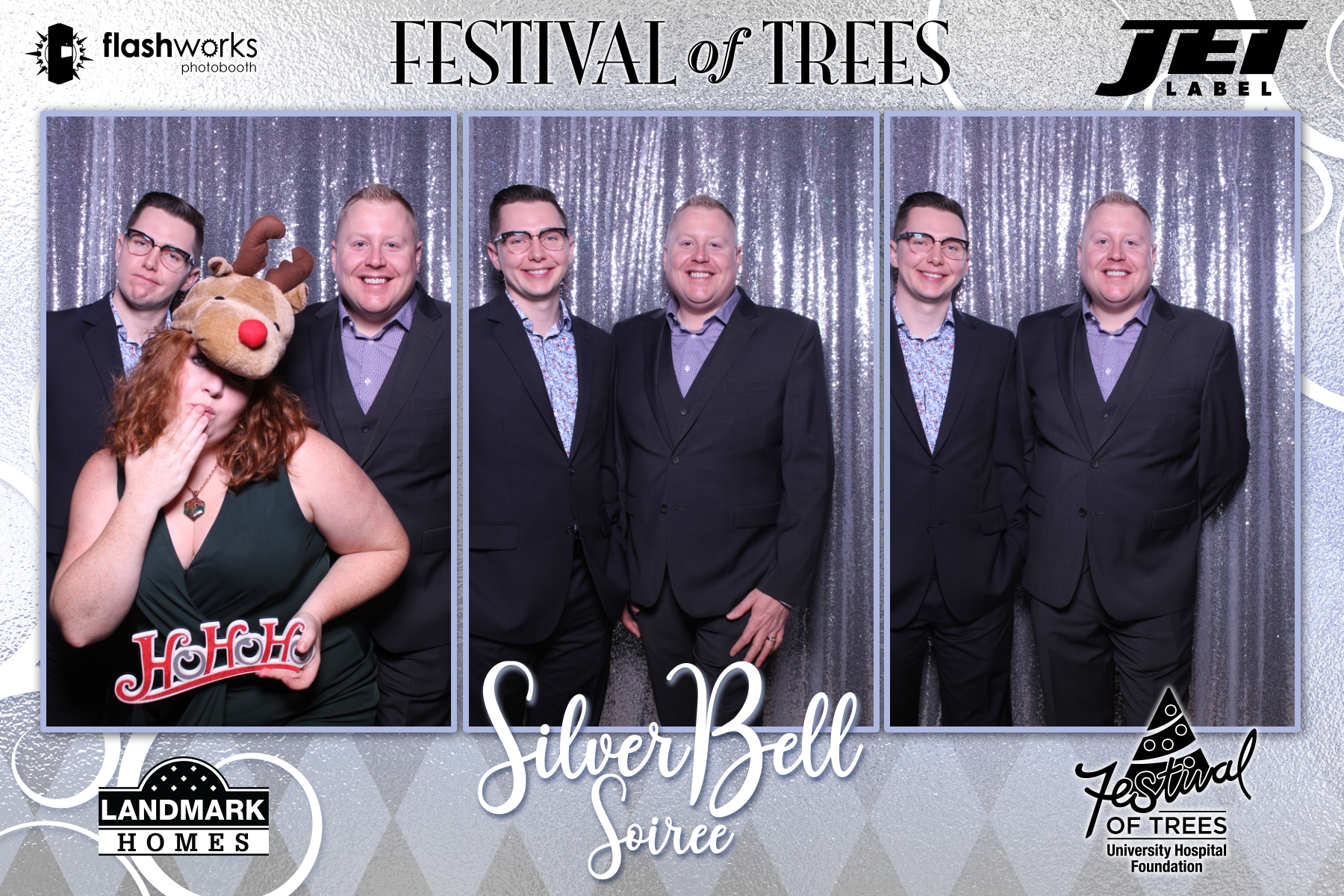 Festival of Trees Silver Bell Soiree - Photos and GIFs | View more photos from the event at gallery.flashworksphotobooth.com/u/FlashworksPhotoboothInc/Festival-of-Trees-Silver-Bell-Soiree-Photos-and-GIFs